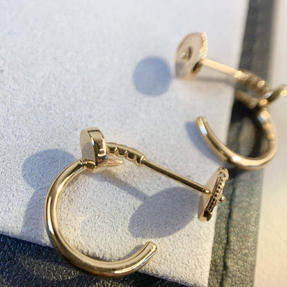 [Luna Brilliance]JUSTE EARRINGS PINK GOLD