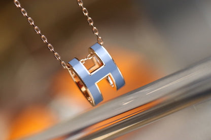 [Luna Brilliance]POP H PEDANT PINK GOLD