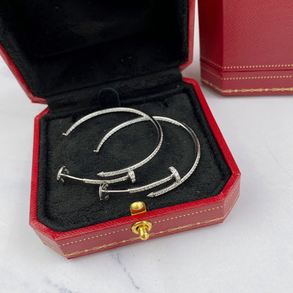 [Luna Brilliance]JUSTE EARRINGS FULL DIAMONDS 1.8MM