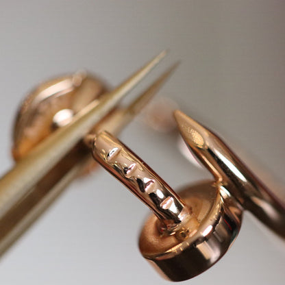 [Luna Brilliance]JUSTE EARRINGS PINK GOLD