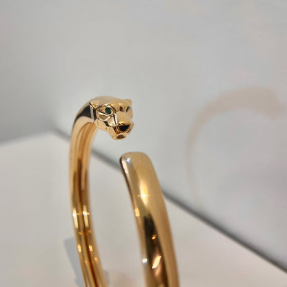 [Luna Brilliance]PANTHERE GOLD OPEN BRACELET