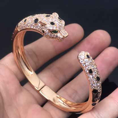 [Luna Brilliance]PANTHERE BIG BRACELET DIAMONDS