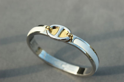 [Luna Brilliance]CLIC CHAINE SILVER BRACELET