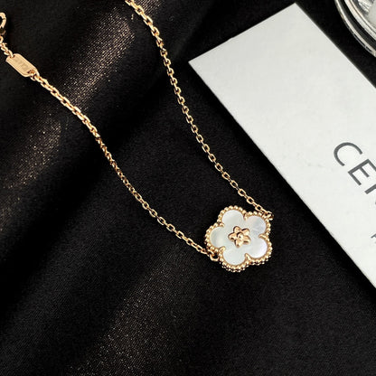 [Luna Brilliance]LUCKY SPRING ROSE GOLD MOP BRACELET