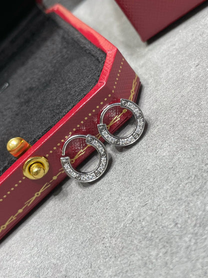 [Luna Brilliance]LOVE DIAMOND EARRINGS