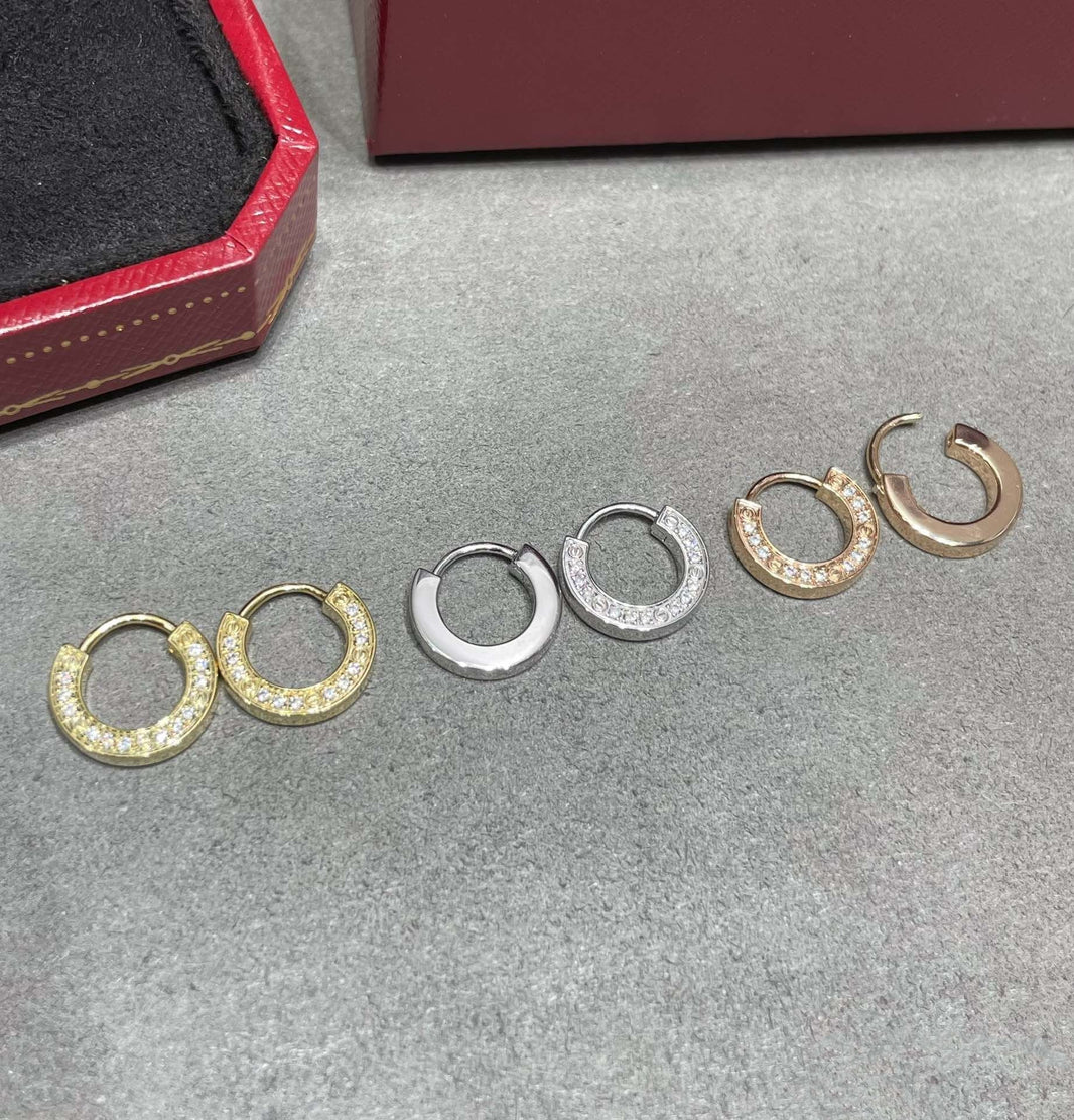 [Luna Brilliance]LOVE DIAMOND EARRINGS