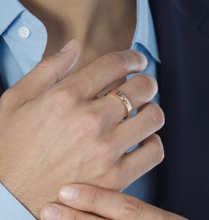 [Luna Brilliance]ALLIANCE LIENS VIDENCE 4MM RING