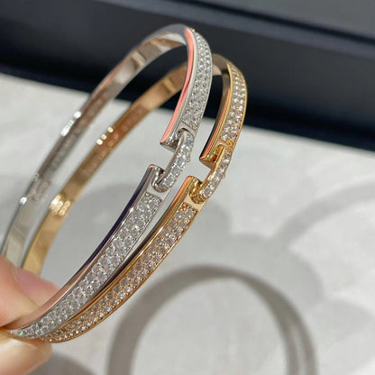 [Luna Brilliance]LIENS VIDENCE DIAMOND PAVED BRACELET