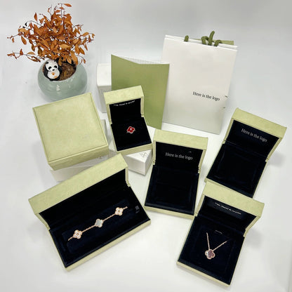 [Luna Brilliance]TIFSTHICK GOLD-PLATED CUSTOM SIZE EDITION CLOVER DIAMOND GOLD BRACELET COLLECTION,5 MO