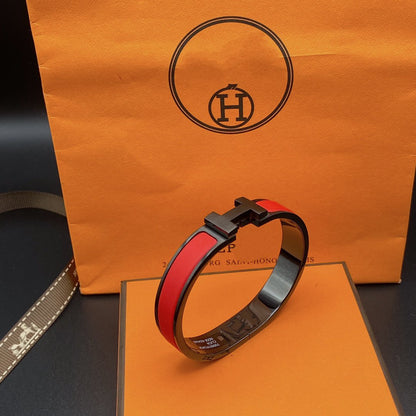[Luna Brilliance]CLIC HM SO BLACK RED BRACELET