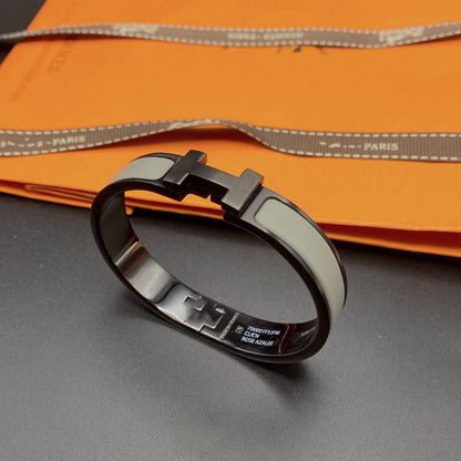[Luna Brilliance]CLIC HM SO BLACK GREY BRACELET