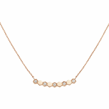 [Luna Brilliance]BEE MY LOVE DIAMOND NECKLACE