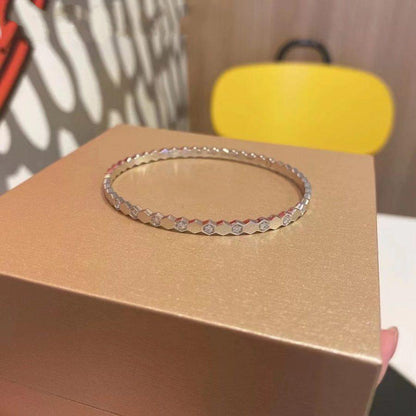 [Luna Brilliance]BEE LOVE SILVER DIAMOND BRACELET