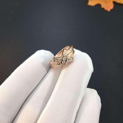 [Luna Brilliance]JEUX DE PINK GOLD DIAMOND RING