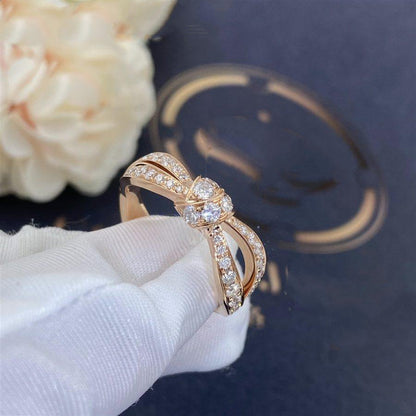 [Luna Brilliance]LIENS PINK GOLD DIAMOND RING