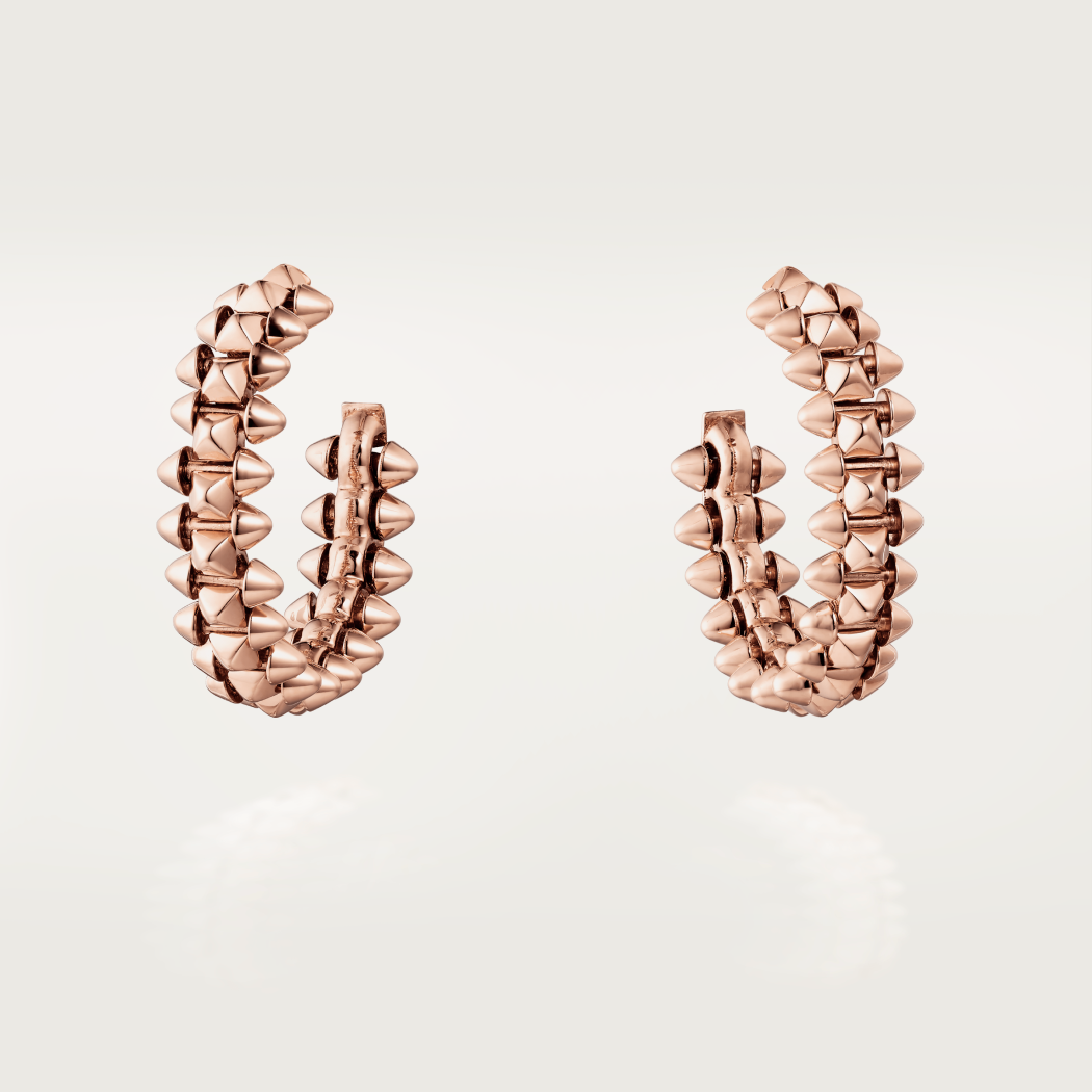 [Luna Brilliance]CLASH SMALL HOOP EARRINGS
