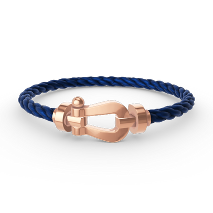 [Luna Brilliance]FORCE LARGE HORSESHOE NO DIAMOND BRACELET ROSE GOLD