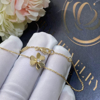 [Luna Brilliance]FRIVOLE GOLD FLOWER BRACELET